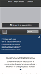 Mobile Screenshot of constructoraintraelectra.com